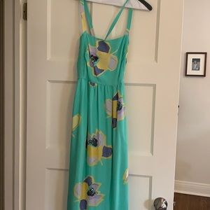 Anthropologie midi dress